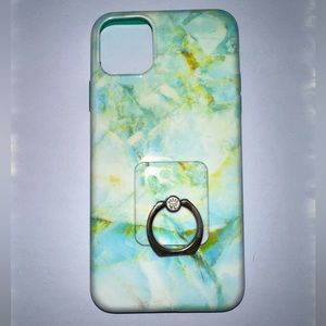 Velvet Caviar Marble Green iPhone 11 Pro Max Phone Case